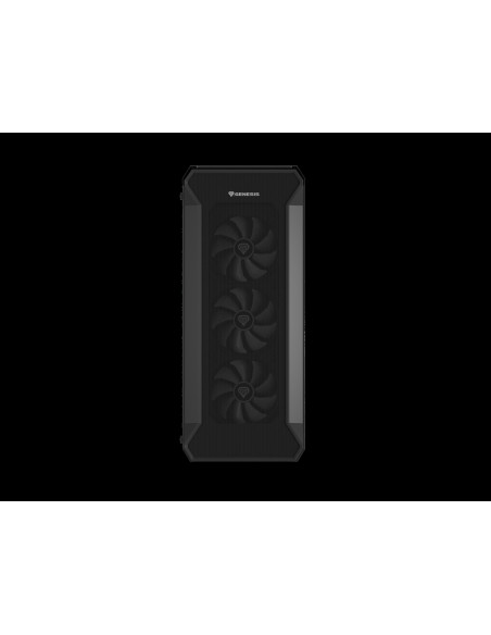 Počítačová skriňa Genesis IRID 505 ARGB V2/Midi Tower/Transpar./Čierna