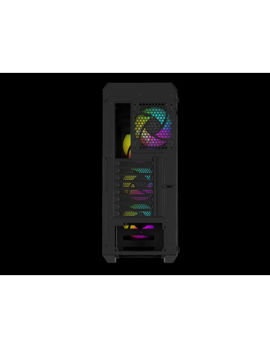 Počítačová skriňa Genesis IRID 505 ARGB V2/Midi Tower/Transpar./Čierna