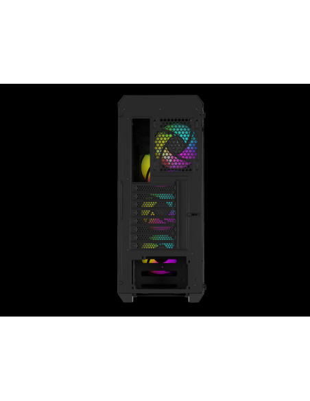 Počítačová skriňa Genesis IRID 505 ARGB V2/Midi Tower/Transpar./Čierna