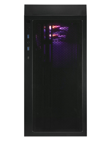 FSP M330-BA/Midi Tower/Transpar./Čierna