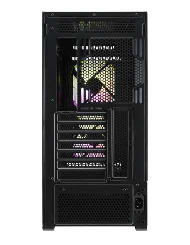FSP M330-BA/Midi Tower/Transpar./Čierna