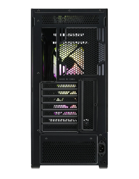 FSP M330-BA/Midi Tower/Transpar./Čierna