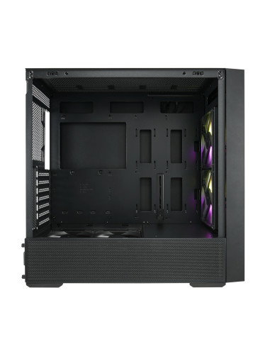 FSP M330-BA/Midi Tower/Transpar./Čierna