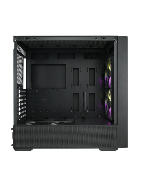 FSP M330-BA/Midi Tower/Transpar./Čierna