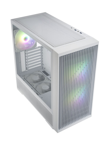FSP M330-WA/Midi Tower/Transpar./Biela