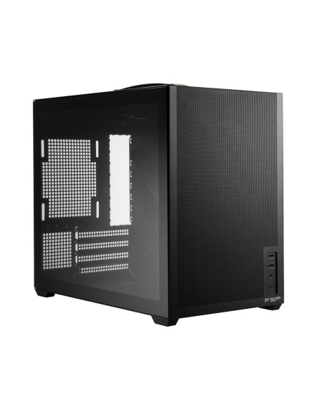 FSP S210-B/Micro ATX/Transpar./Čierna