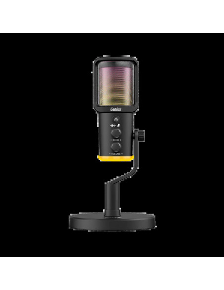 GENIUS mikrofón MIC-S400U, čierna