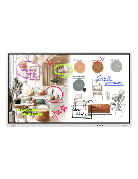 86" LED Samsung WM85FX-Flip Pro, UHD, 450cd, 12/7