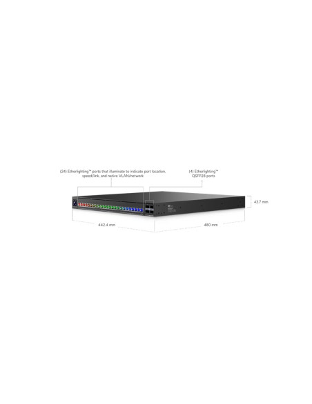 Ubiquiti EAV-XG-24-PoE - UniFi Enterprise Audio/Video XG 24 PoE switch