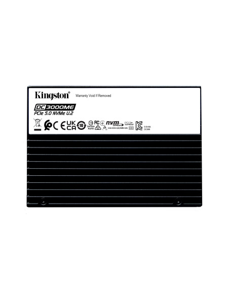 QNAP - Kingston, SSD, DC3000ME, NVMe, 15,36TB