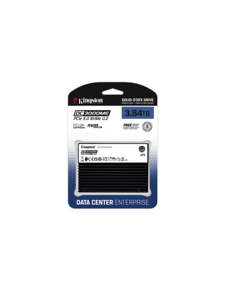 QNAP - Kingston, SSD, DC3000ME, NVMe, 3,84TB
