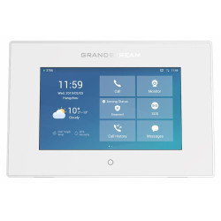 Grandstream GSC3570 SIP interkom a riadiaca stanica, 7" bar.dotyk.displ, 4SIP, alarm 4xIN a 1xOUT, WiFi