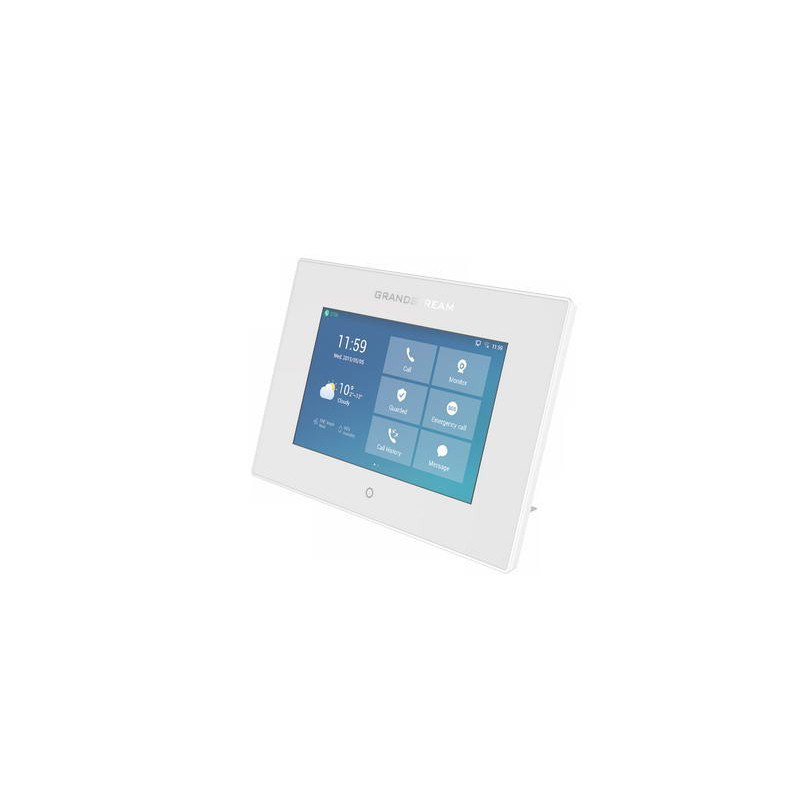 Grandstream GSC3570 SIP interkom a riadiaca stanica, 7" bar.dotyk.displ, 4SIP, alarm 4xIN a 1xOUT, WiFi