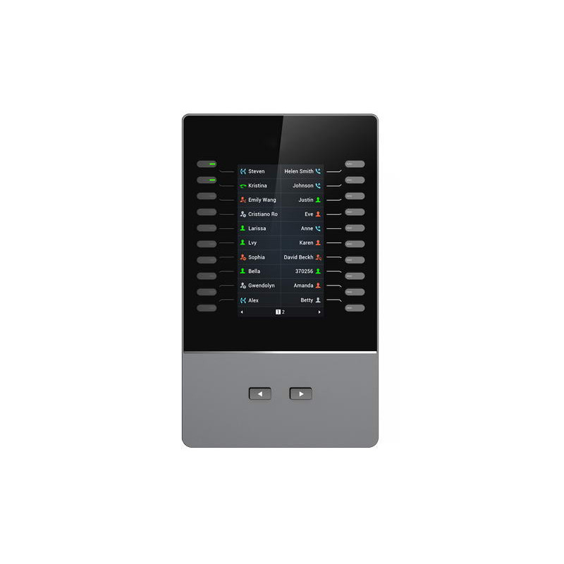 Grandstream GBX20 rozširujú modul, 4,3" displej, 2 str. x 20 BLF hr.