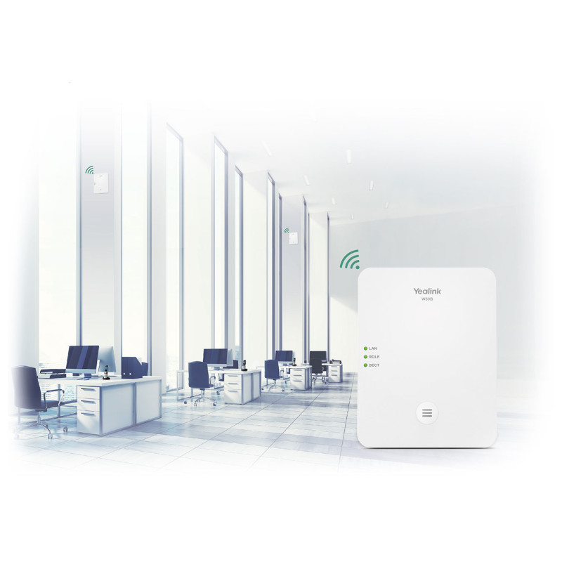 Yealink W80DM SIP DECT manažér, multi-bunkový systém