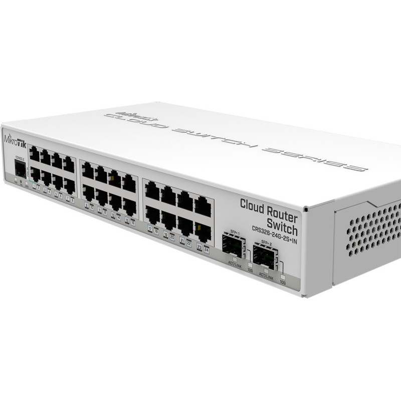 MikroTik CRS326-24G-2S+IN, 24port GB cloud router switch
