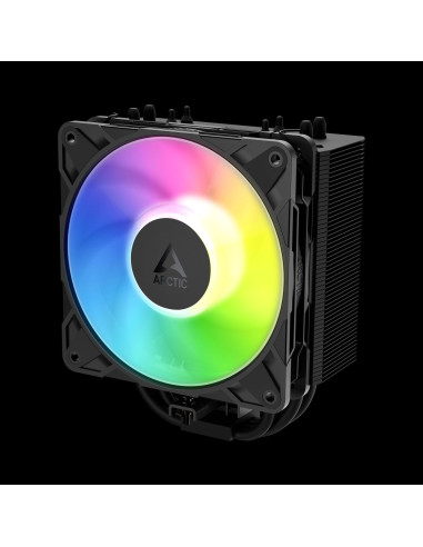 ARCTIC Freezer 36-S A-RGB (Black) - Výkonný celočerný věžový chladič CPU s úchvatným podsvícením