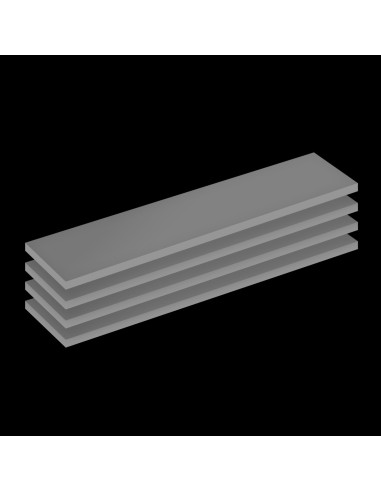 ARCTIC Thermal pad TP-4 (120x20mm, 1.5mm - 4 Pack) - prémiová teplovodivá podložka pod chladič balený