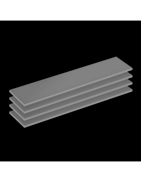 ARCTIC Thermal pad TP-4 (120x20mm, 1.0mm - 4 Pack) - prémiová teplovodivá podložka pod chladič balený