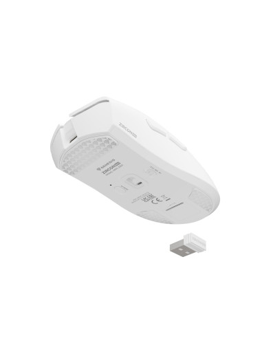 Herná bezdrôtová myš Genesis ZIRCON 880/Herná/Optická/12 000 DPI/USB+BT/Biela