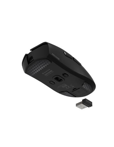 Herná bezdrôtová myš Genesis ZIRCON 880/Herná/Optická/12 000 DPI/USB+BT/Čierna
