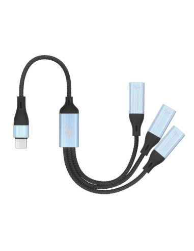 TB USB-C splitter - 3x USB-C