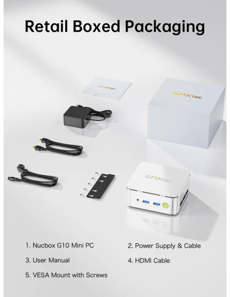 GMKtec G10 Mini PC AMD Ryzen™ 5 3500U