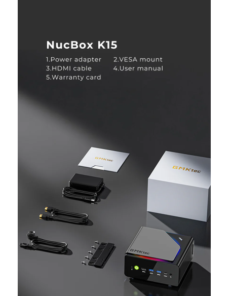 GMKtec NucBox K15 Mini PC Intel® Core™ Ultra 5 125U