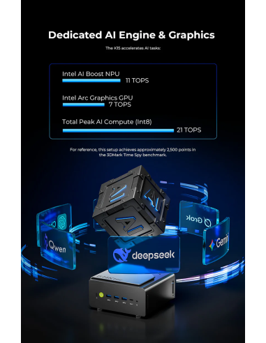 GMKtec NucBox K15 Mini PC Intel® Core™ Ultra 5 125U