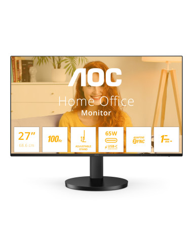AOC/Q27B3CF2/27"/IPS/QHD/100Hz/1ms/Black/3R
