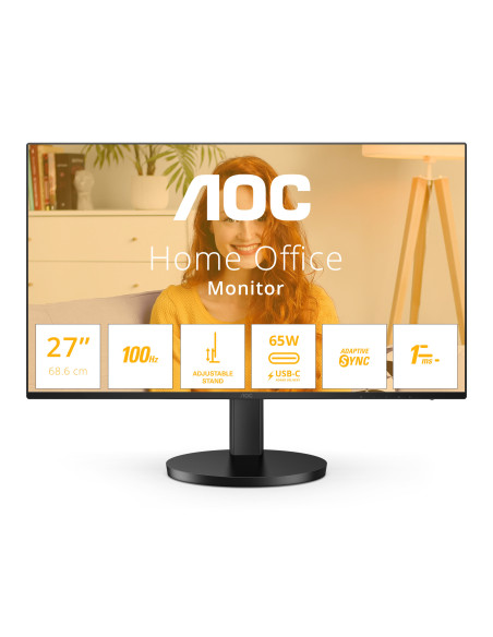 AOC/Q27B3CF2/27"/IPS/QHD/100Hz/1ms/Black/3R