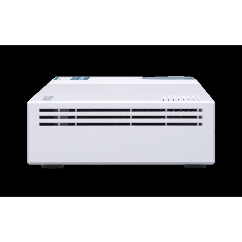 QNAP riadený switch QSW-M408-4C (12 portov: 8x Gigabit port + 4x 10G SFP+ / 10GbE kombo porty)