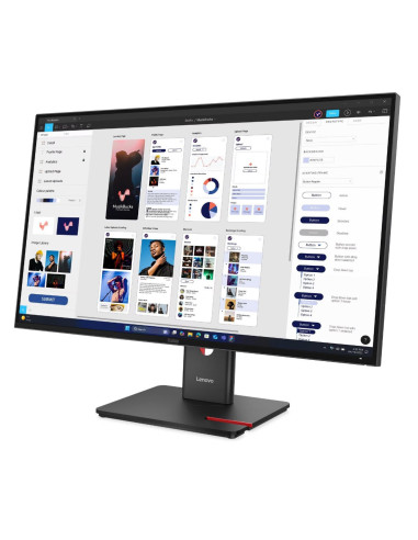 Lenovo ThinkVision/T32UD-40/31,5"/IPS/4K UHD/60Hz/4ms/Čierna/3R