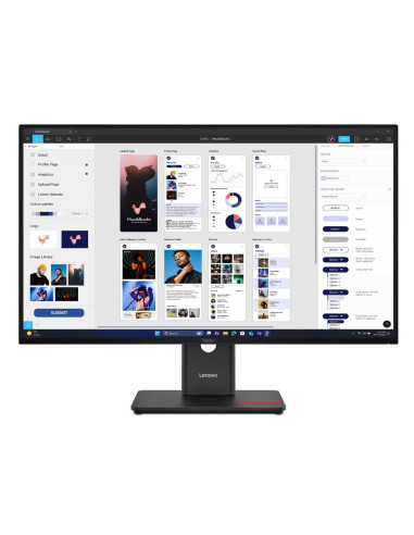 Lenovo ThinkVision/T32UD-40/31,5"/IPS/4K UHD/60Hz/4ms/Čierna/3R