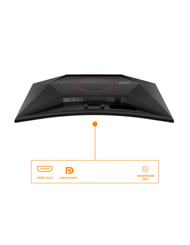 AOC Gaming/C32G42ZE/31,5"/VA/FHD/260Hz/0,3ms/Čierna/3R