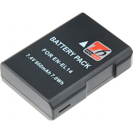 Batéria T6 Power Nikon EN-EL14, EN-EL14a, EN-EL14e, 950mAh, 7Wh