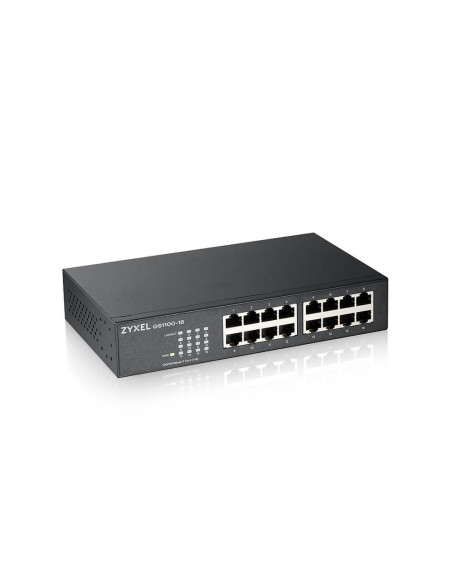 ZYXEL 16xGb fanless switch GS1100-16 v4
