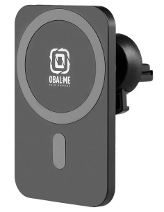 OBAL:ME MagNetix Plate Bezdrátový Nabíjecí Držák do Auta 15W Black