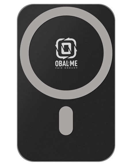 OBAL:ME MagNetix Plate Bezdrátový Nabíjecí Držák do Auta 15W Black