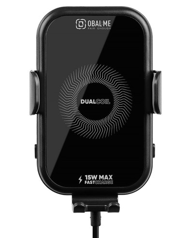 OBAL:ME GravCharger Bezdrátový Nabíjecí Držák do Auta 15W Black