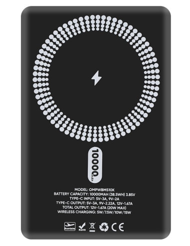 OBAL:ME MagNetix Powerbanka 10000mAh Black