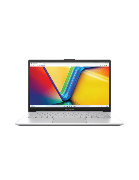 ASUS Vivobook Go 14/E1404FA-EB1808W/R3-30/14"/FHD/8GB/256GB/AMD int/W11H/Silver/2R