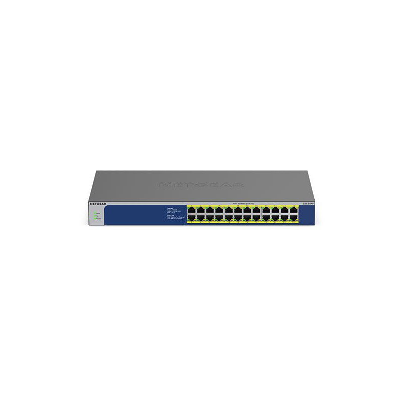 NETGEAR 24PT GIGE UNMNGED SWTCH W/ POE++