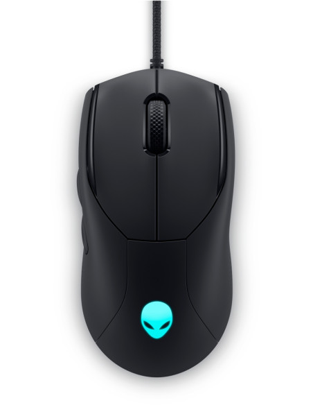 Dell Alienware AW320M/Herná/Optická/Pre pravákov/19 000 DPI/Drôtová USB/Čierna