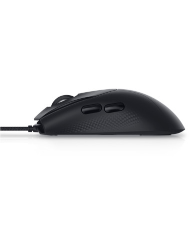 Dell Alienware AW320M/Herná/Optická/Pre pravákov/19 000 DPI/Drôtová USB/Čierna