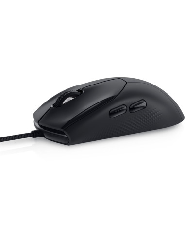 Dell Alienware AW320M/Herná/Optická/Pre pravákov/19 000 DPI/Drôtová USB/Čierna