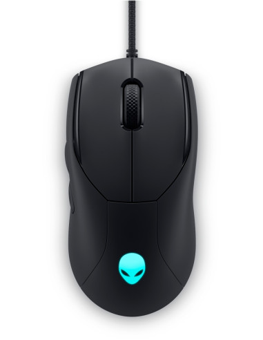 Dell Alienware AW320M/Herná/Optická/Pre pravákov/19 000 DPI/Drôtová USB/Čierna