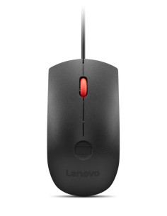 Lenovo Fingerprint Biometric USB Mouse Gen 3/Kancelárska/Optická/2 000 DPI/Drôtové USB-A/Čierna