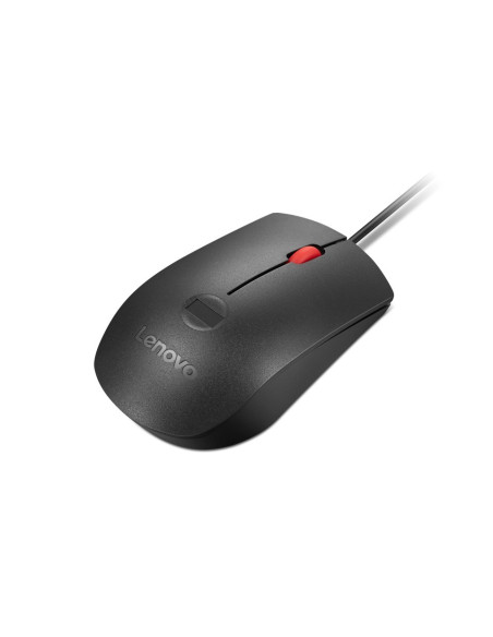 Lenovo Fingerprint Biometric USB Mouse Gen 3/Kancelárska/Optická/2 000 DPI/Drôtové USB-A/Čierna