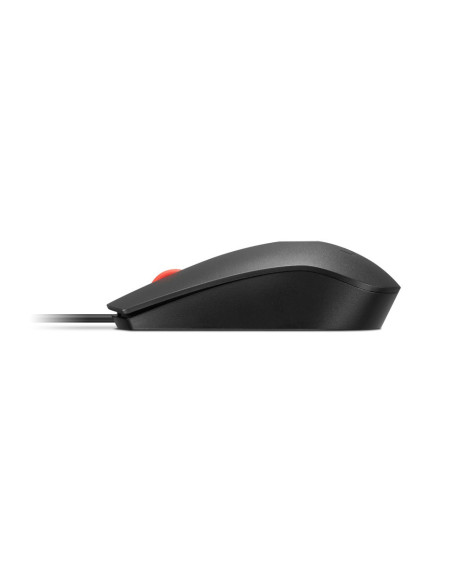 Lenovo Fingerprint Biometric USB Mouse Gen 3/Kancelárska/Optická/2 000 DPI/Drôtové USB-A/Čierna